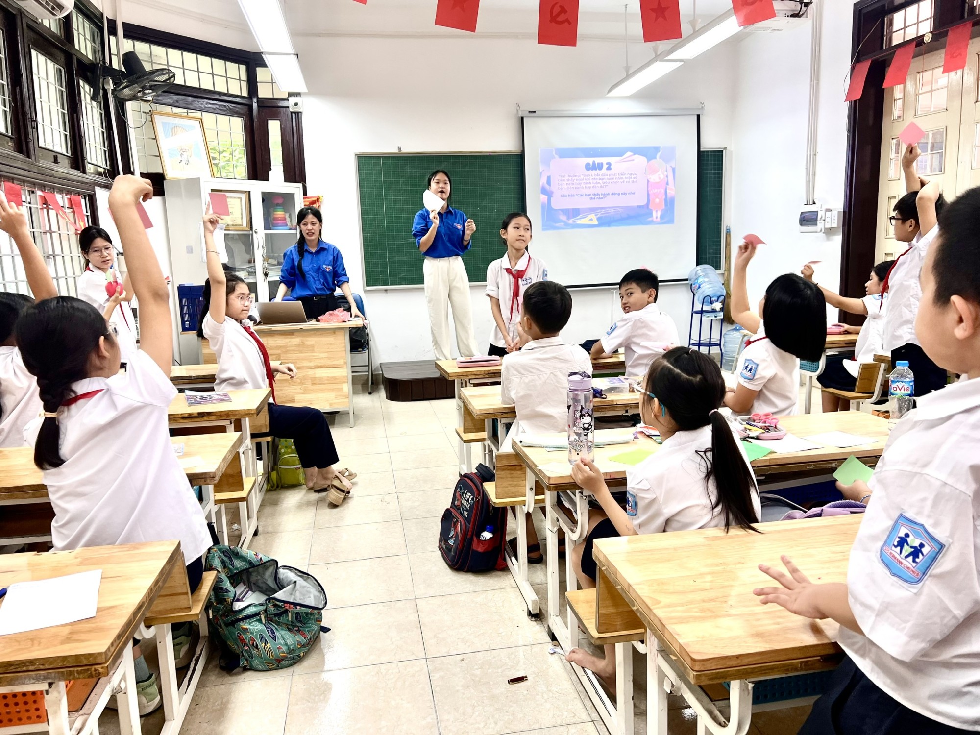 Trường Hermann Gmeiner phối hợp với học viện thanh thiếu niên Việt Nam. Tổ chức chuyên đề” thấu hiểu cơ thể để bảo vệ bản thân” cho học sinh khối tiểu học